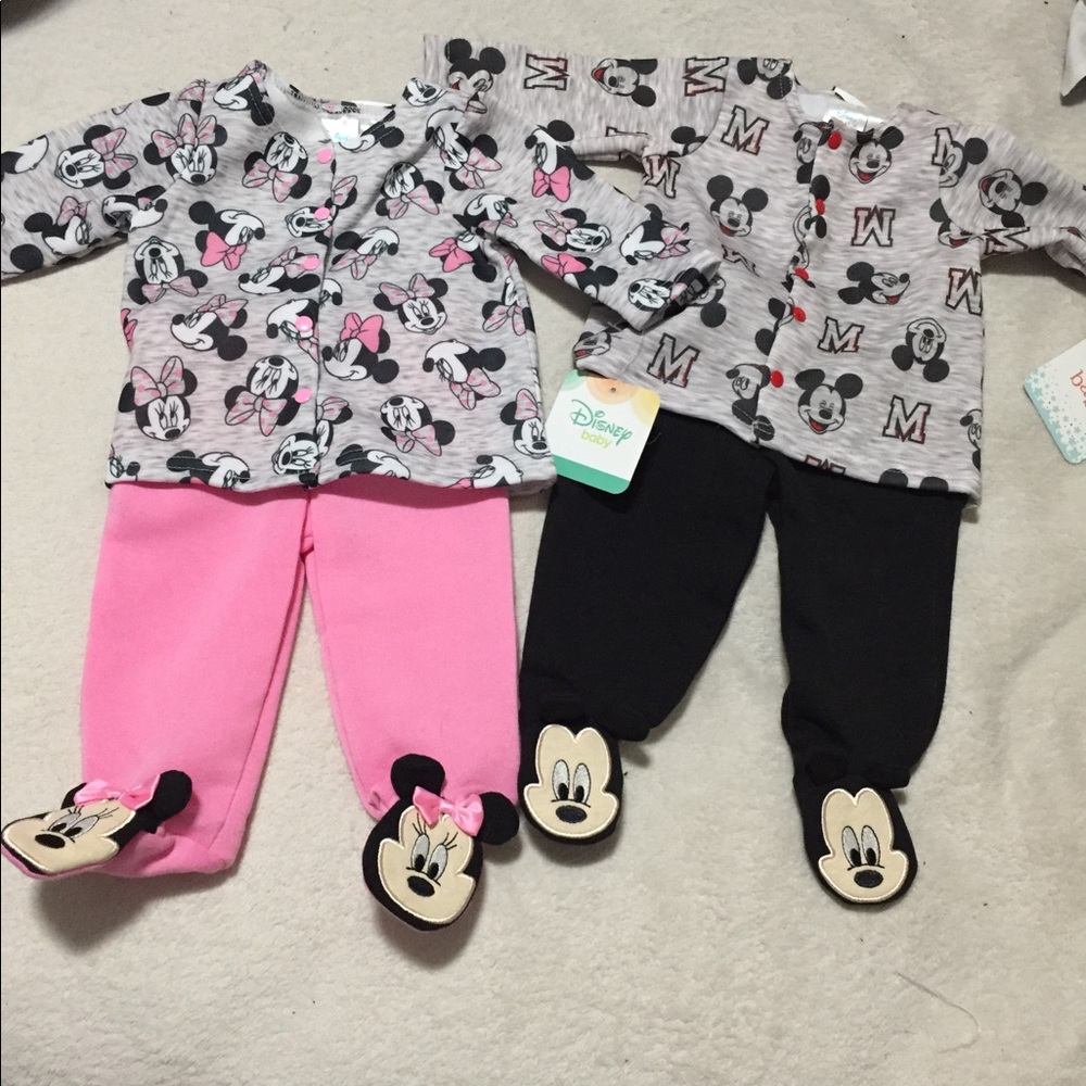 Twin baby outfit boy & girl